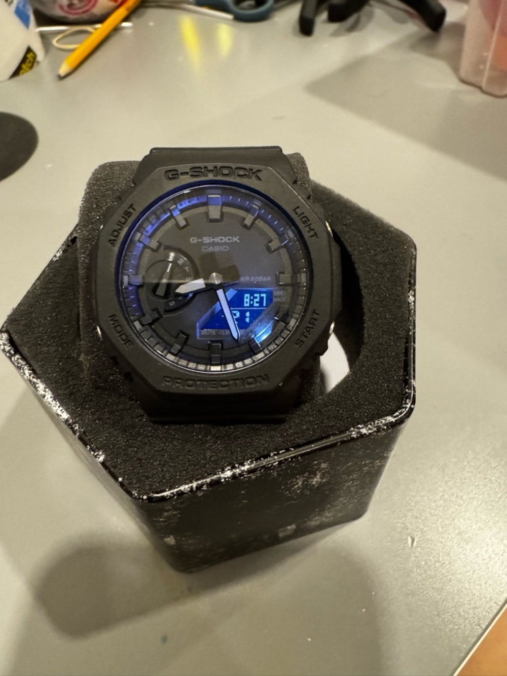 G-Shock Black GA-2100 Analog-Digital Watch